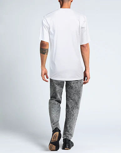 DSQUARED2 Shark Graphic Crew-Neck T-Shirt – White