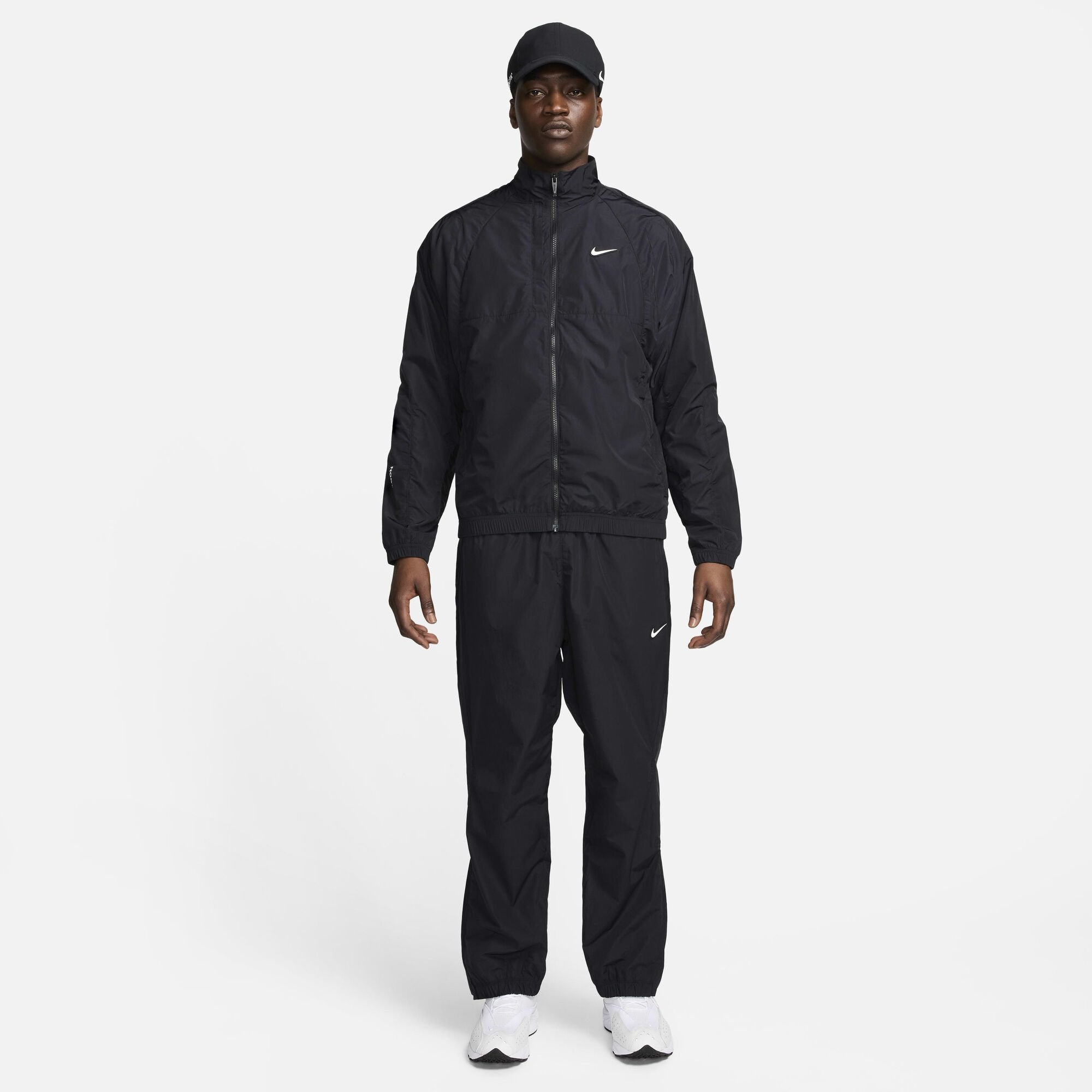 Nike Essential Men's Woven Tracksuit - All Black
