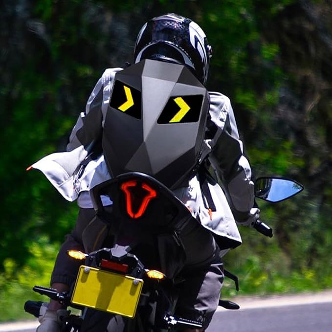 LED Motorcycle Backpack