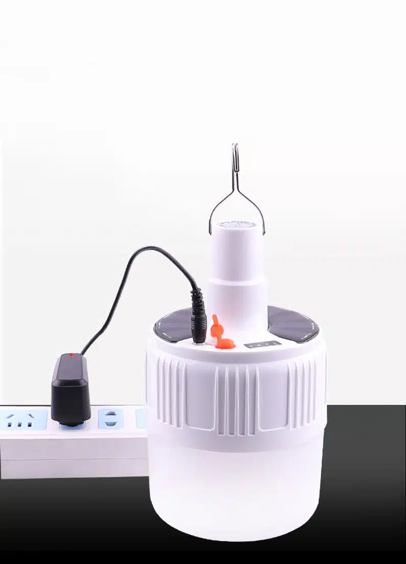 Solar LED Camping Lamp USB Rechargeable (25W)