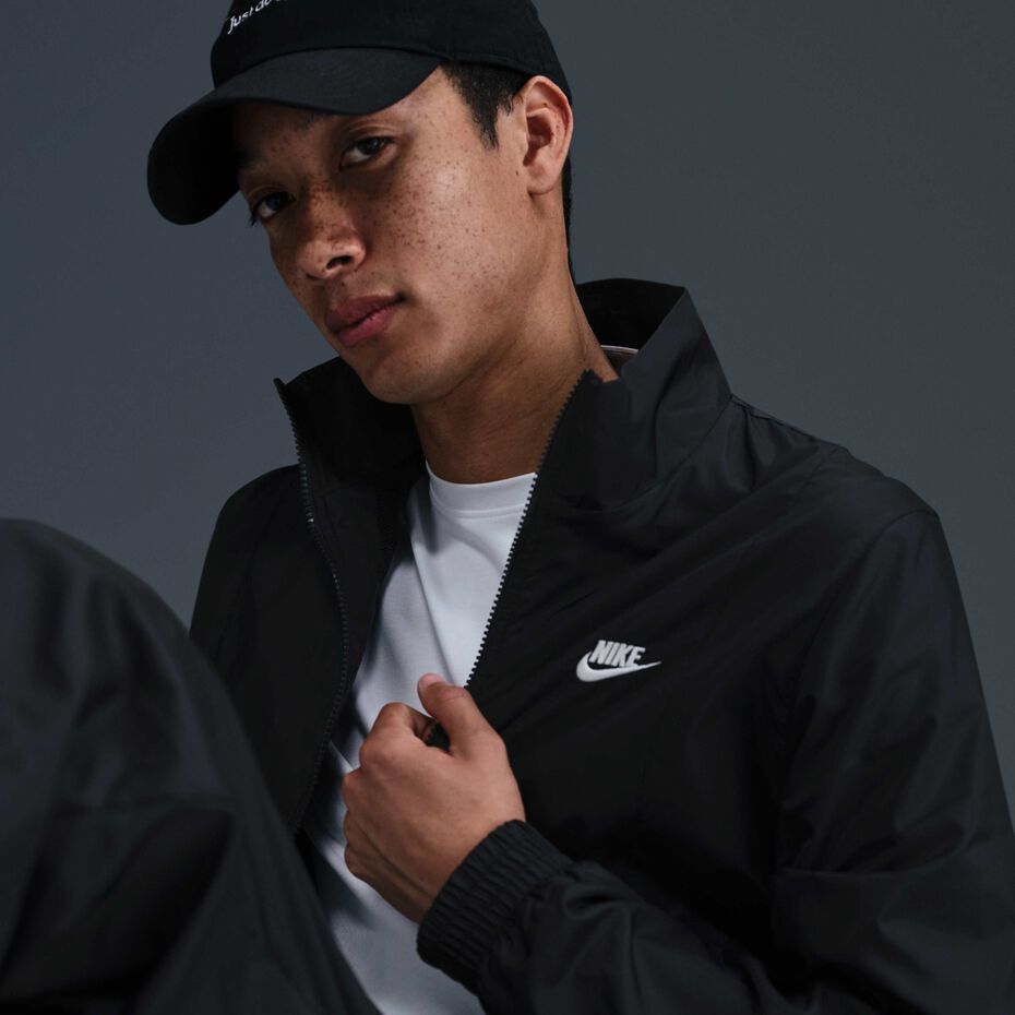 Nike Essential Men's Woven Tracksuit - All Black