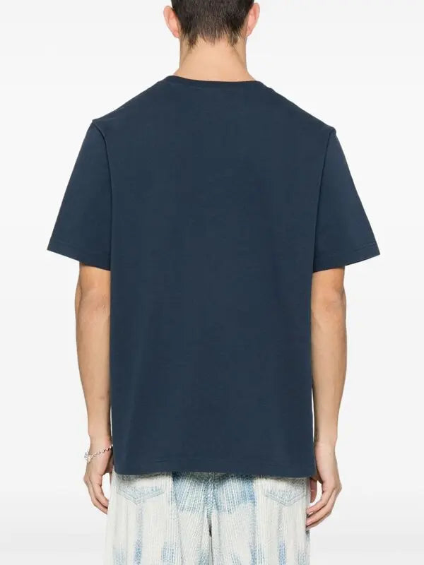 Maison Kitsuné Navy Blue Signature T-Shirt