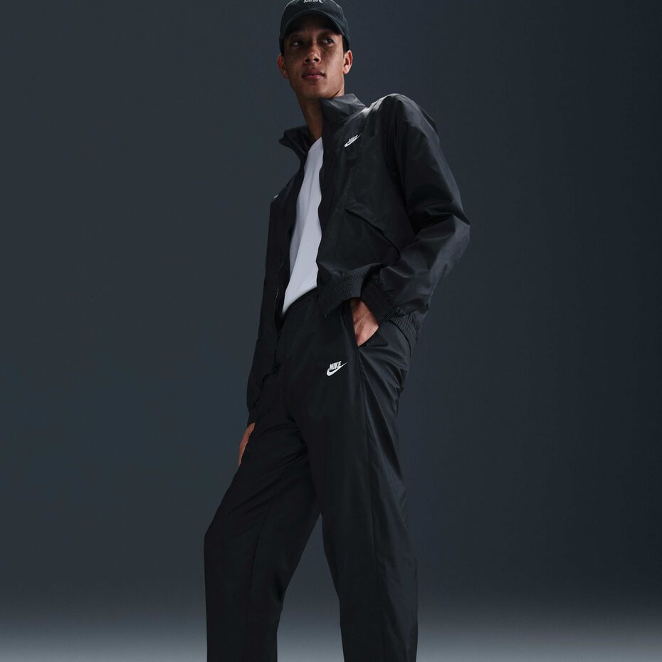 Nike Essential Men's Woven Tracksuit - All Black