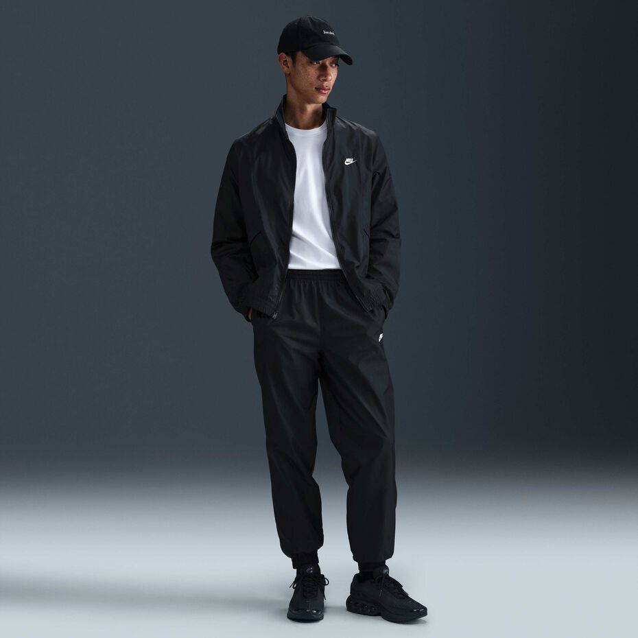 Nike Essential Men's Woven Tracksuit - All Black