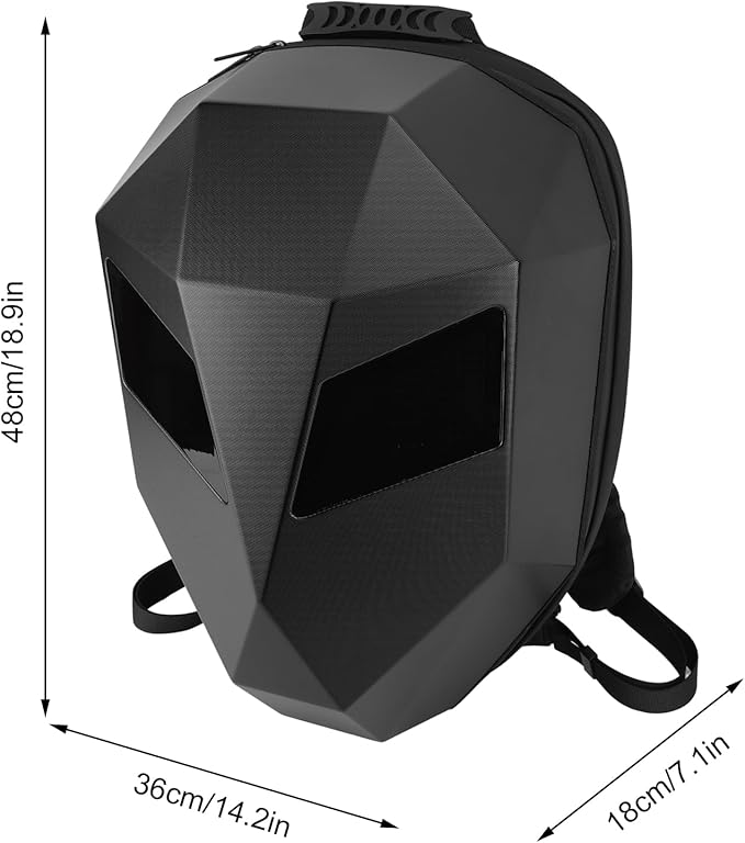 LED Motorcycle Backpack