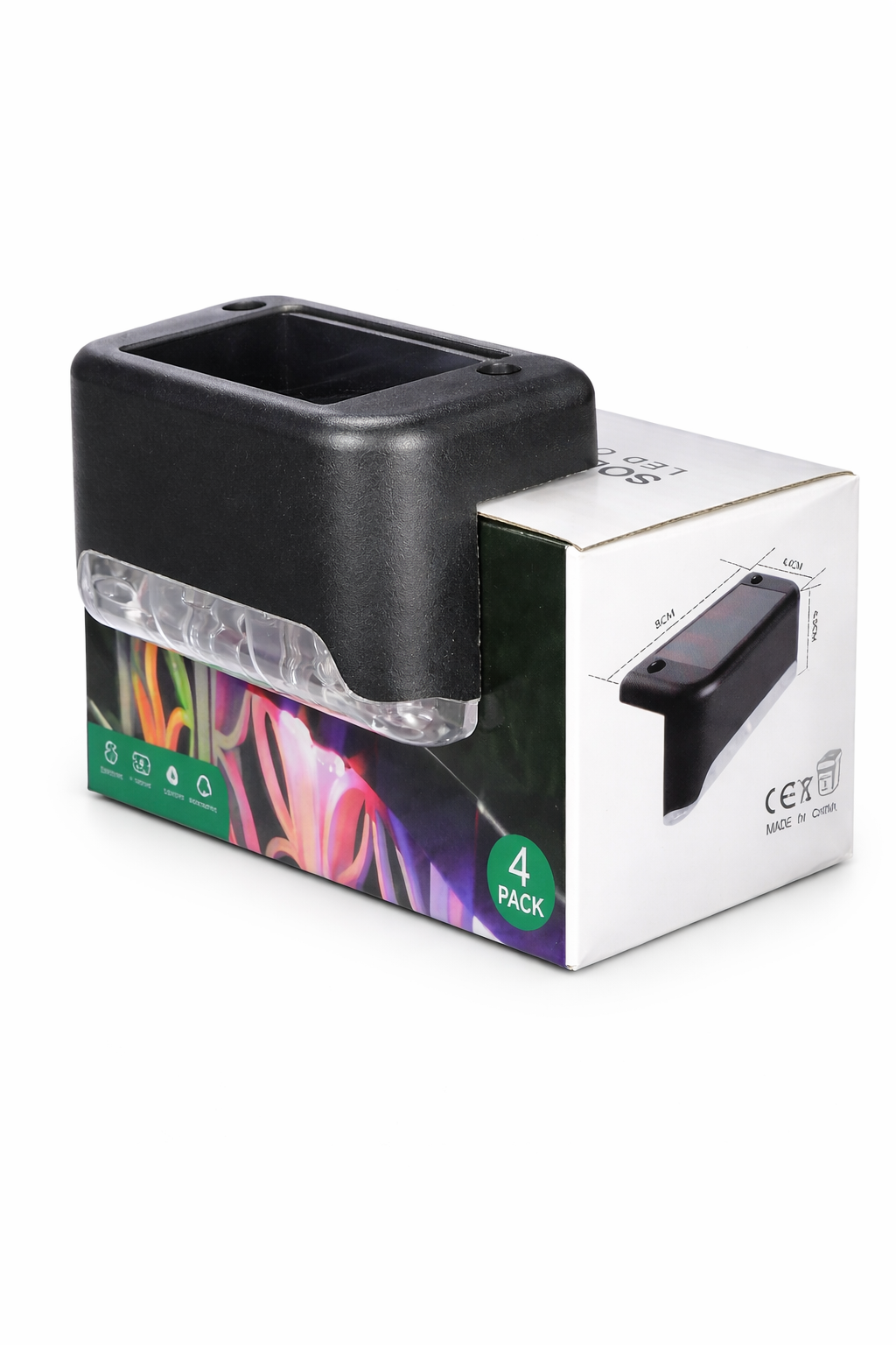 LED Outdoor Wall Lights – 4 Pack