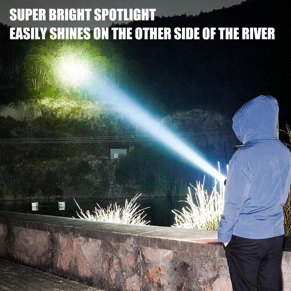 1pc Mini Flashlight Rechargeable LED Small Flashlight Super Bright 5 Modes Handheld Torchlight Portable for Night Reading, Emergency SD-1033