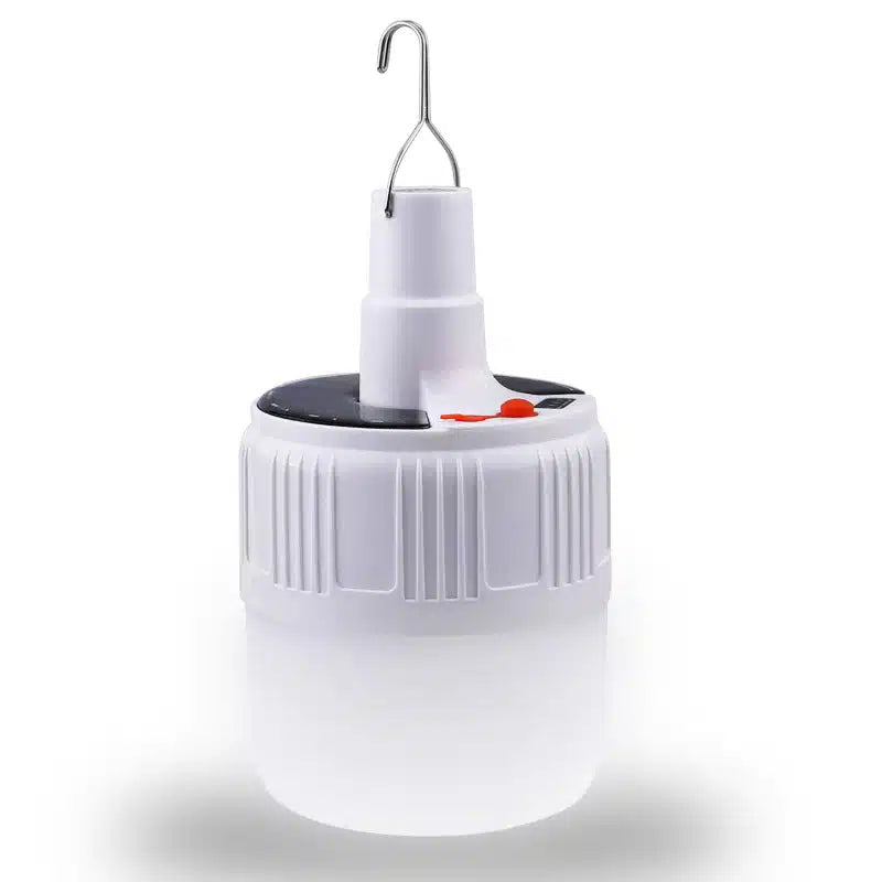 Solar LED Camping Lamp USB Rechargeable (25W)